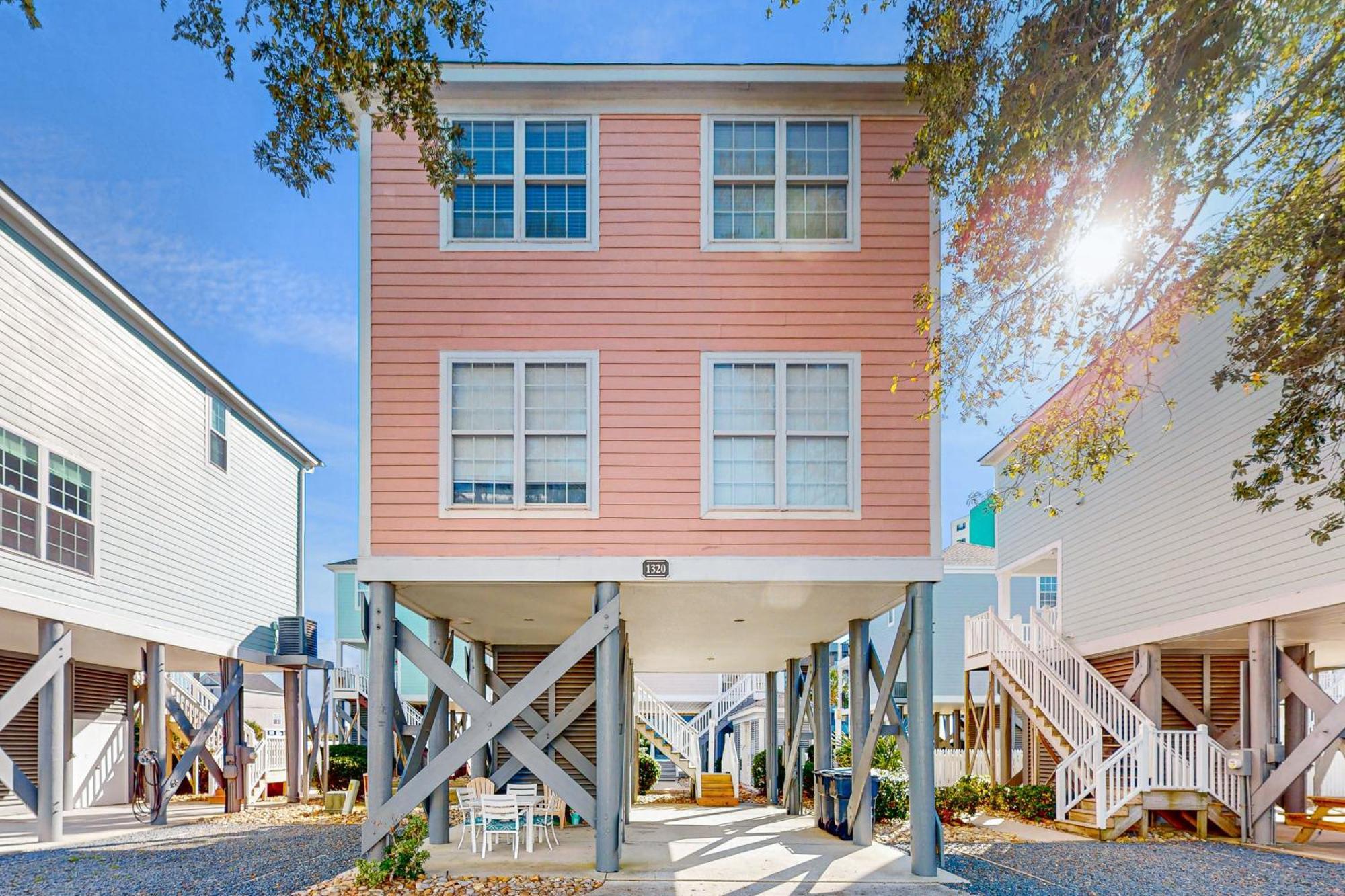 The Coral Stilt Villa Myrtle Beach Exteriör bild