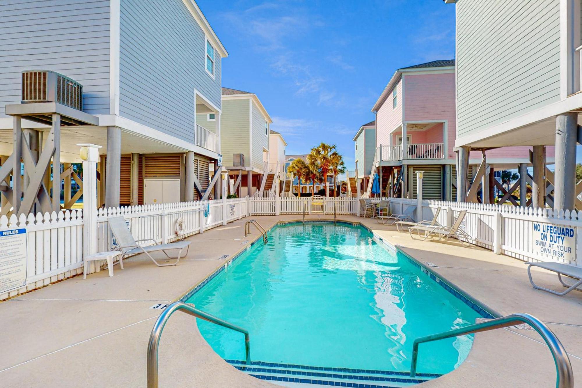 The Coral Stilt Villa Myrtle Beach Exteriör bild